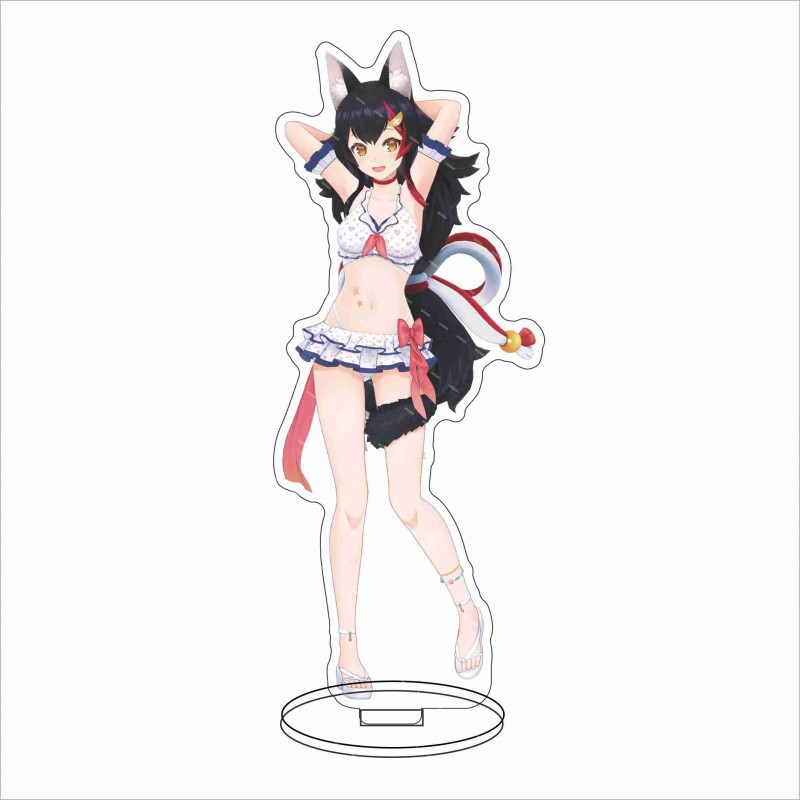 16CM Anime Hololive Shirakami  - Anime Merchandise Collection ulasan dan harga