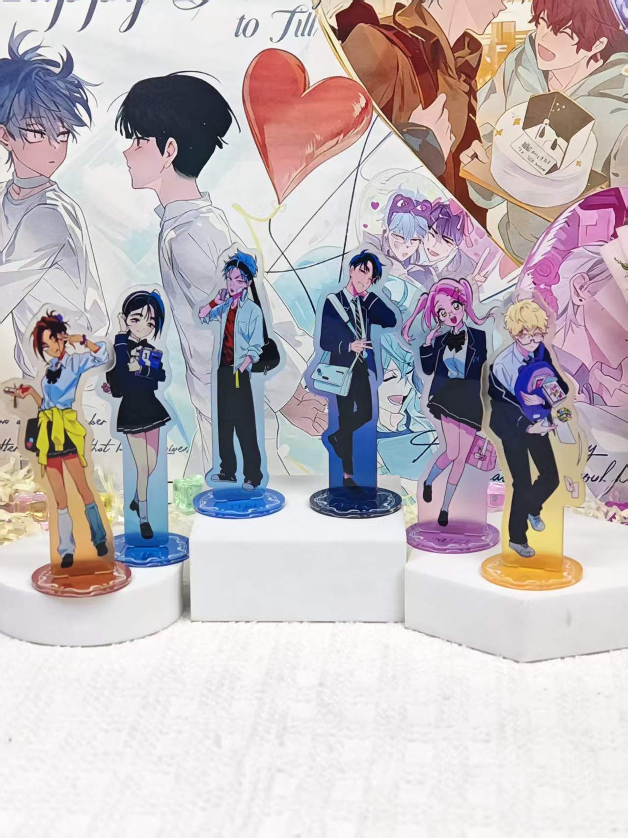 Alien Stage Campus AU Acrylic  - Anime Merchandise Collection ulasan dan harga